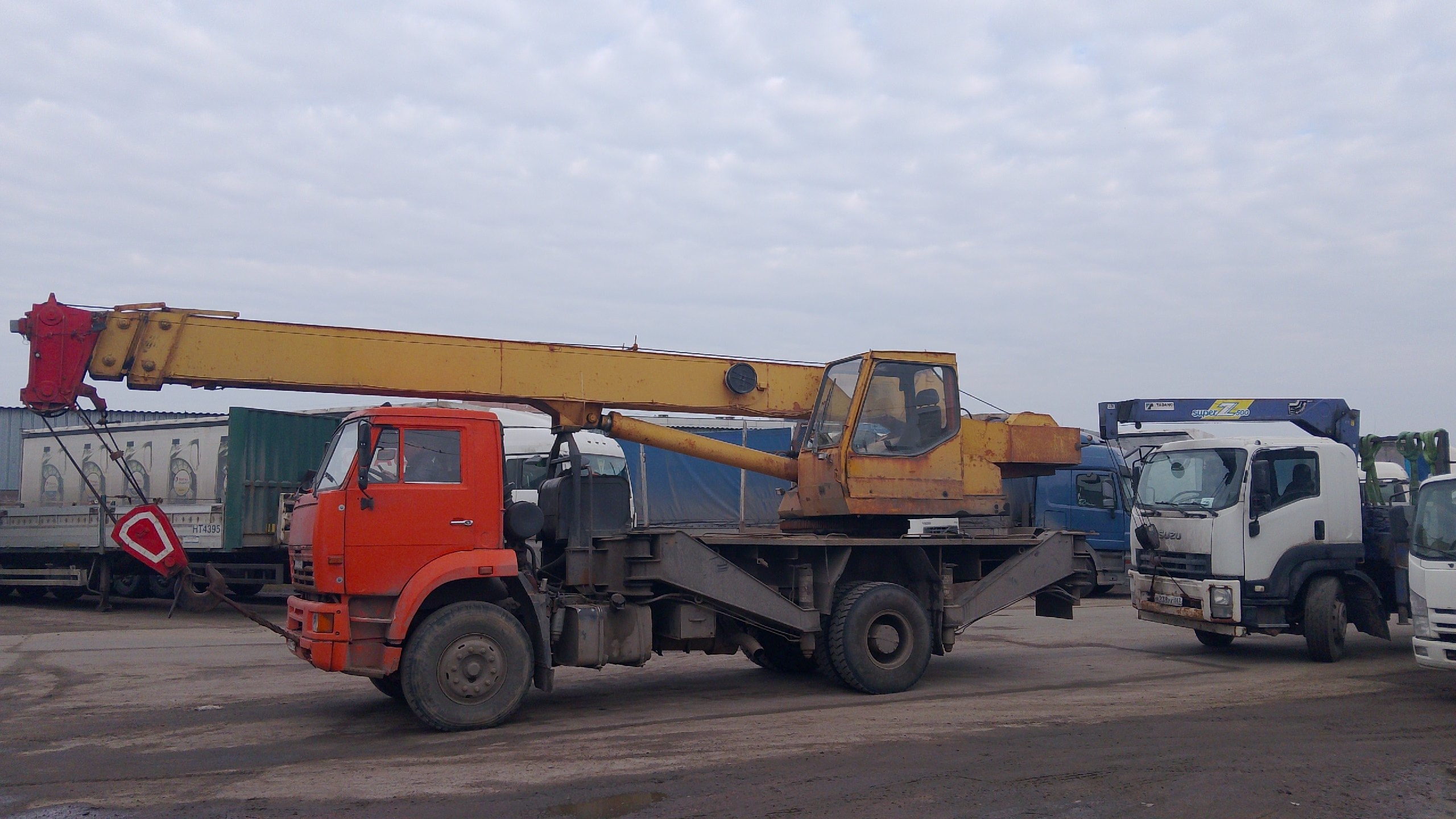 Аренда автокрана 16-25 тонн
